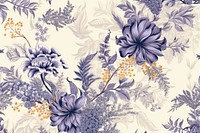 Solid toile wallpaper of flora pattern flower plant art.