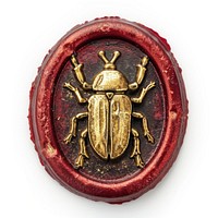 Seal Wax Stamp a bug white background accessories accessory.