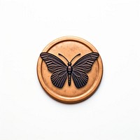 Seal Wax Stamp a butterfly white background accessories accessory.