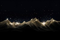 Mountain range border light outdoors nature. AI generated Image by rawpixel.