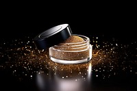 Cosmetic container cosmetics glitter powder. AI generated Image by rawpixel.