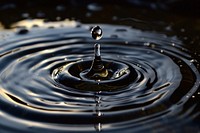 Water drop backgrounds outdoors ripple. AI generated Image by rawpixel.