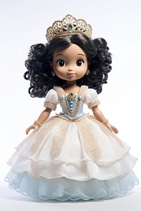 Princess doll figurine cute toy. AI generated Image by rawpixel.
