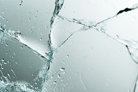 Cracks on glass backgrounds ice destruction.