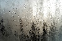 Stain of dust on glass backgrounds gray condensation.