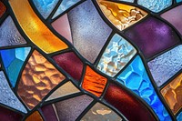 Stained glass backgrounds art textured.