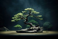 Bonsai forest outdoors plant tree.