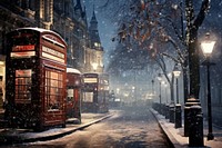 Photography stree in london outdoors street winter.