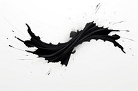 Vector illustration splash effect of black ink backgrounds abstract white background.