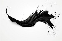 Vector illustration splash effect of black ink backgrounds abstract splattered.
