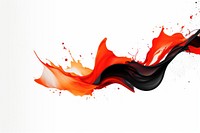 Vector illustration splash effect of ink backgrounds abstract white background.