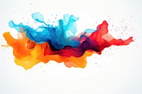 Vector illustration splash effect of ink backgrounds abstract creativity.