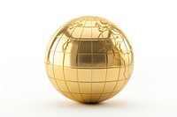 Globe globe sphere gold.