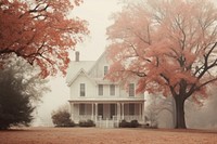 House architecture building outdoors. 