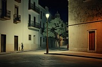 Spain night outdoors lighting. AI generated Image by rawpixel.