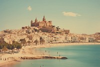 Spain architecture cityscape outdoors. AI generated Image by rawpixel.