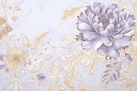 Toile wallpaper with flower backgrounds pattern fragility.