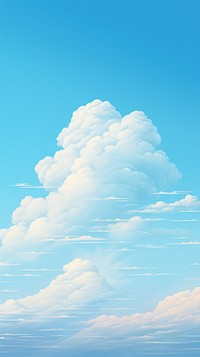 Minimal space aesthetic sky outdoors nature cloud.