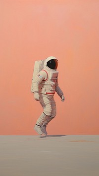 Minimal space astronaut astronomy clothing footwear.