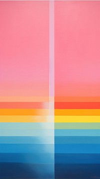 Minimal space little rainbow painting backgrounds abstract.