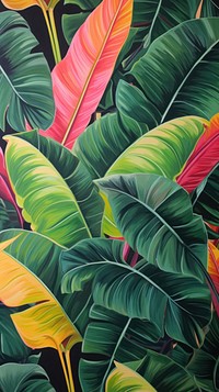  Tropical leaves backgrounds outdoors tropics. 