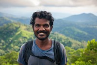 Sri Lanka adventure portrait outdoors.