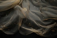 Tulle with gold glitter backgrounds pattern accessories.