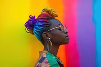 African american lesbian adult woman hair.