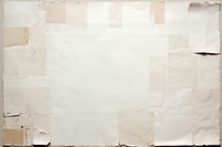 Paper note collage backgrounds white wall.