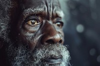 Black old man photography portrait adult.