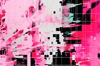 Pink glitch aesthetic background backgrounds abstract pattern.