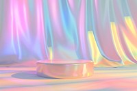 Pastel holographic background lighting abstract rainbow.