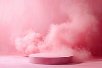 Smoke background pink pink background fondant.