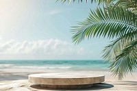 Aesthetic beach background furniture outdoors horizon.