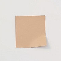 Brown paper sticky note simplicity rectangle textured.