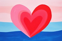  Valentine abstract heart backgrounds. AI generated Image by rawpixel.
