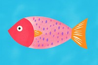  Colorful seamless fish animal underwater goldfish. AI generated Image by rawpixel.