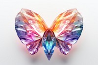 Rainbow wing gemstone jewelry crystal.