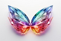 Rainbow wing gemstone jewelry crystal.