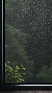 Blurred background window rain backgrounds. AI generated Image by rawpixel.