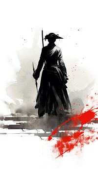Samurai female paint adult.