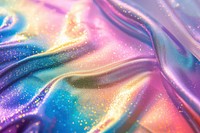 Fabric texture backgrounds rainbow glitter.