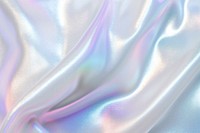 Muted white fabric texture backgrounds rainbow silk.