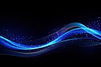 Deepblue neon wind line backgrounds abstract nature.