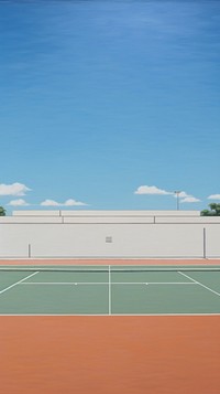 Tennis court sports architecture competition.