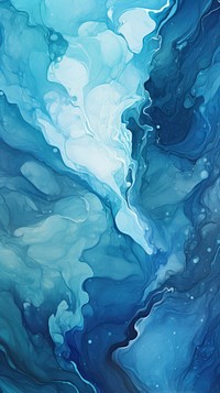 White blue painting of paint wallpaper abstract glacier drawing. AI generated Image by rawpixel.