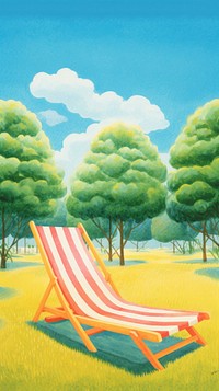 Summer furniture painting outdoors. AI generated Image by rawpixel.
