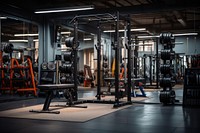Modern light gym sports equipment barbell. AI generated Image by rawpixel.