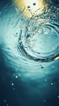 Water with drops abstract outdoors nature. AI generated Image by rawpixel.