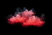  Red pastel cloud backgrounds outdoors. AI generated Image by rawpixel.